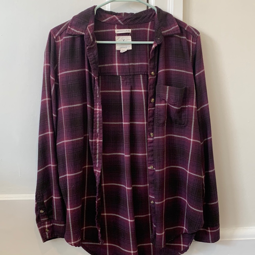 american eagle flannel
